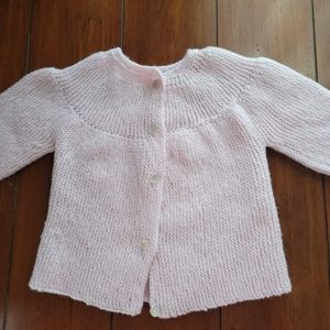 Knit Girl's Cardigan (handmade)
